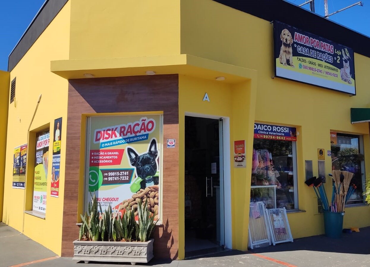 Casa de Rações Amor por Patas